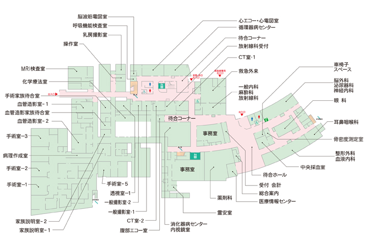 1階フロアマップ